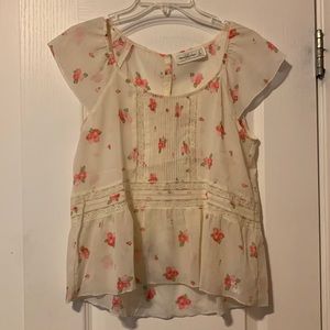Brand: Abercrombie and Fitch, Size: small, Colors: off white, pink, green